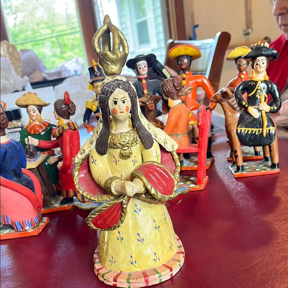“ our lady of the conception” Portuguese Estremoz pottery